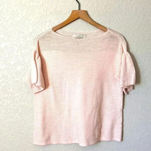 LOFT Blush Crew Neck Sweater